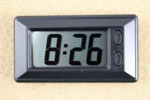 dashboard clock