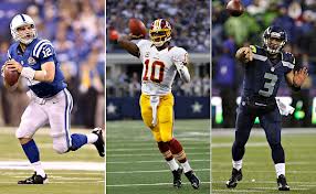 L-R: Luck, Griffin III & Wilson