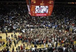 storming the court