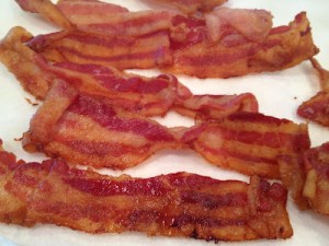 bacon cooked