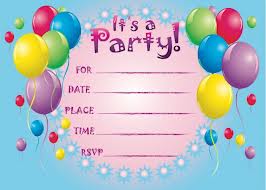 party invitation