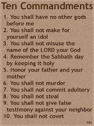 Ten Commandments