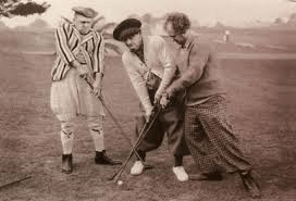 three stooges golfing