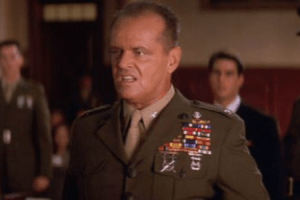 Nicholson as Col. Jessep